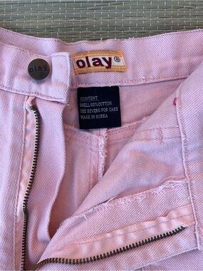 OLAY Light Pink High-Rise Women's Jeans